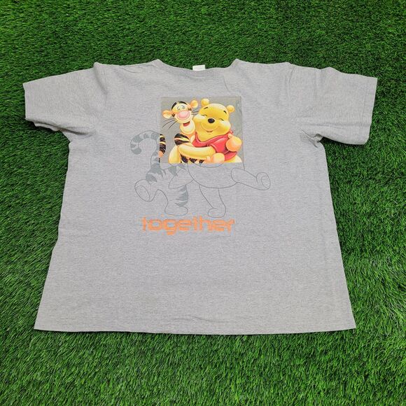 Vintage Y2K Winnie-The-Pooh Shirt Womens 2XL 24x26 Gray - Picture 2 of 16